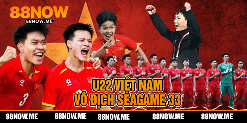u22 việt nam vô địch seagame 33